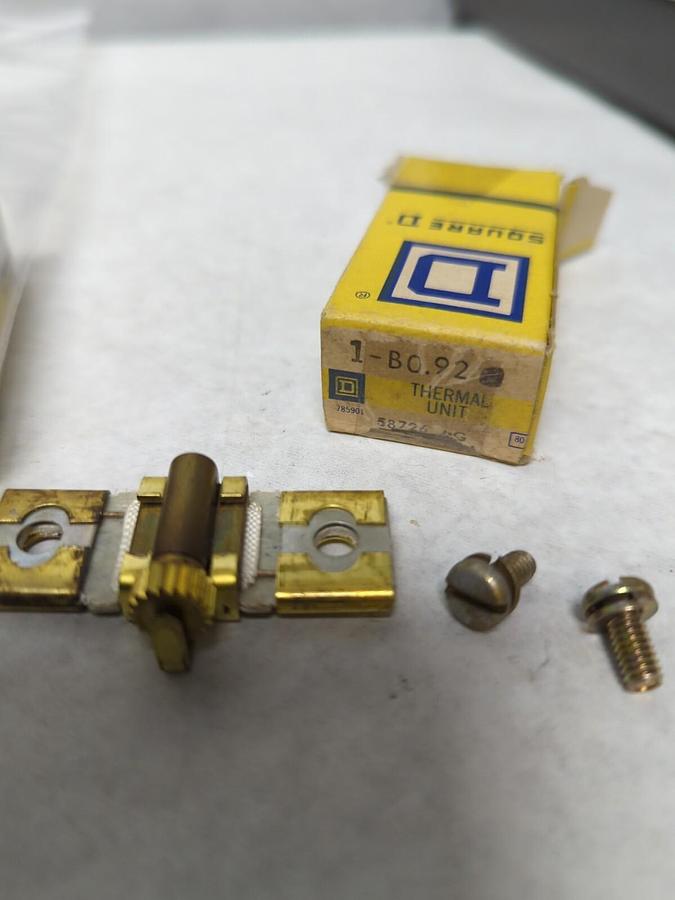 SQUARE D,B0.92,THERMAL OVERLOAD HEATER ELEMENT LOT OF 5 NOS