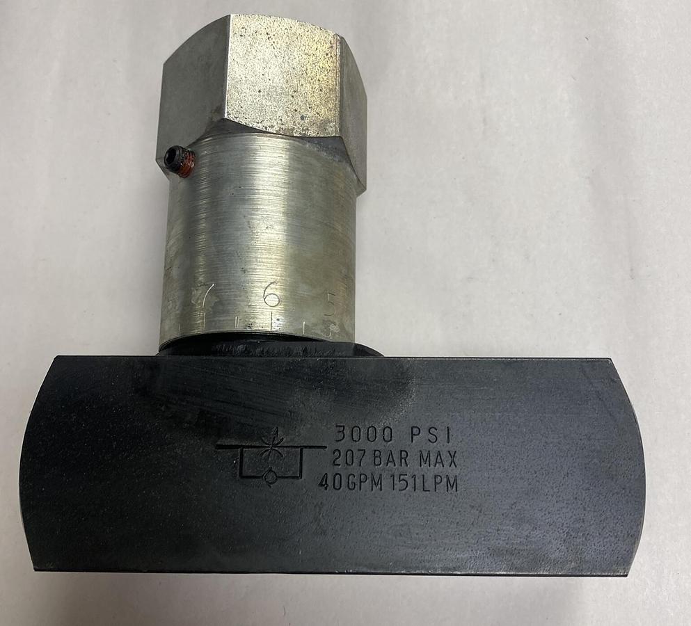 Parker,F1600S -12FJ,Flow Control 3000psi 40GPM New