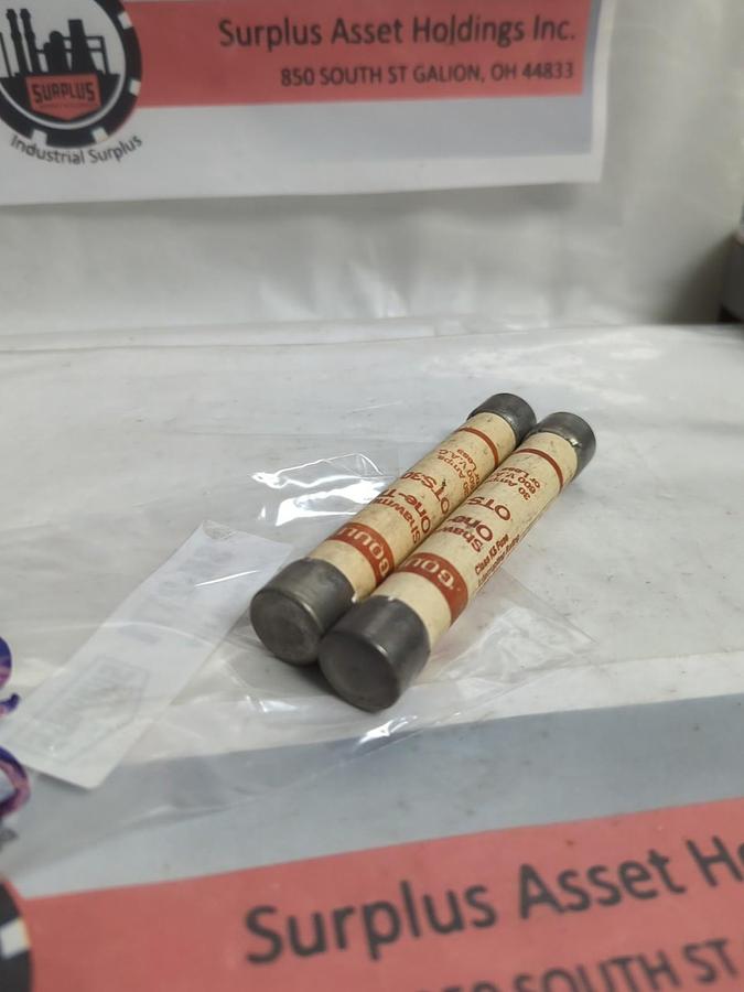 Used GOULD SHAWMUT,OTS30,ONE-TIME 30 AMP FUSE LOT OF 2 PRE-OWNED