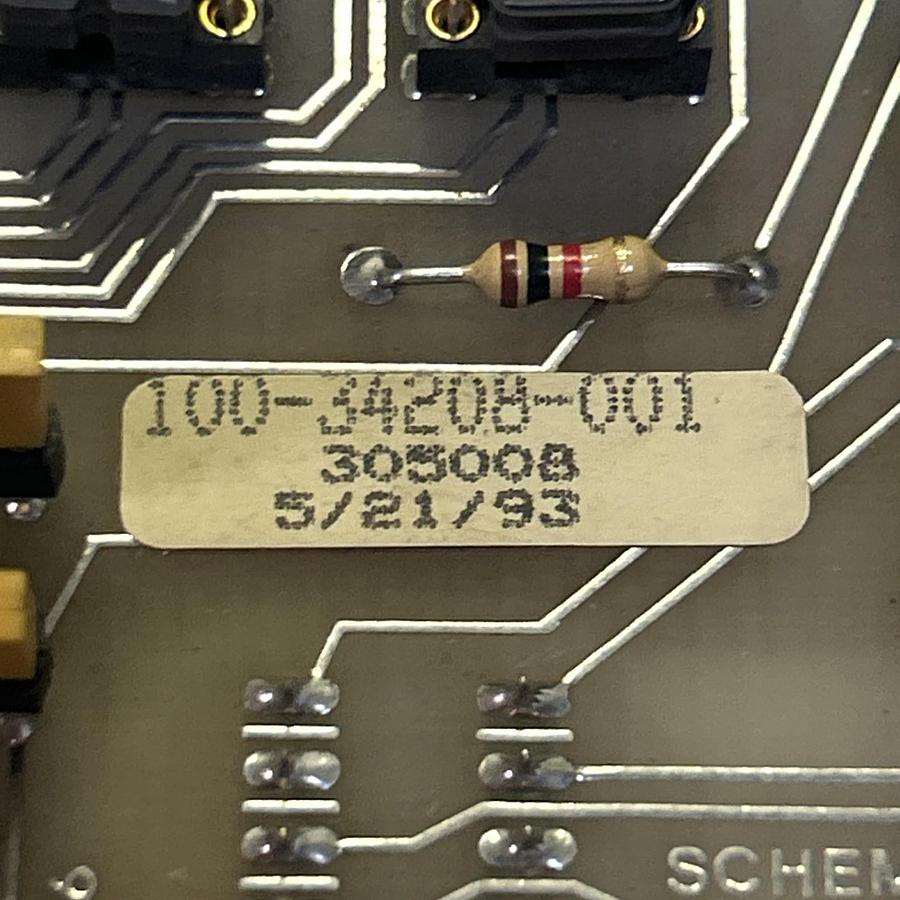 Used UNBRANDED,100-34208-001,CIRCUIT BOARD