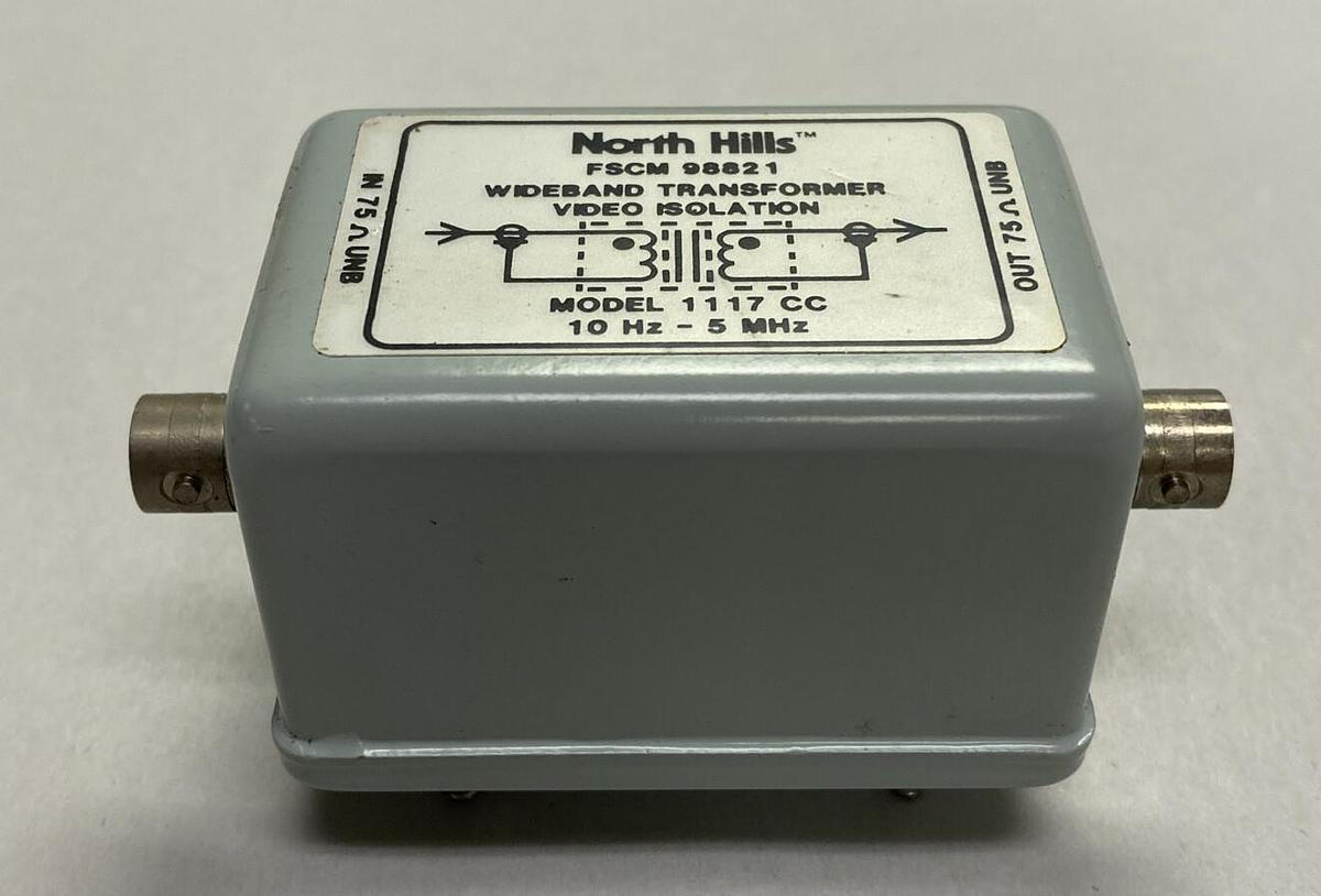 NORTH HILLS,1117CC,WIDEBAND TRANSFORMER NOS