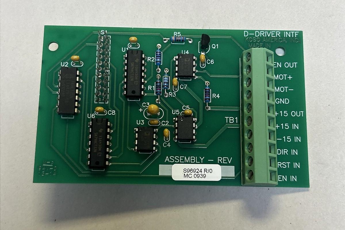 KOSO AMERICA INC,S96924,D-DRIVER INTF CIRCUIT BOARD NOS