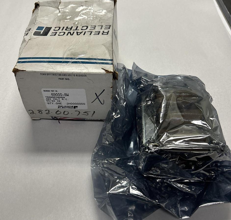 Used RELIANCE,69000-8-W,TRANSFORMER 460V NEW