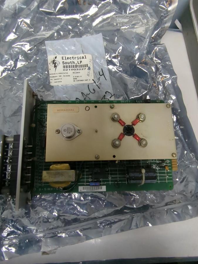 RELIANCE ELECTRIC,051831-6,CVTG ELECTRIC DRIVE BOARD NOS