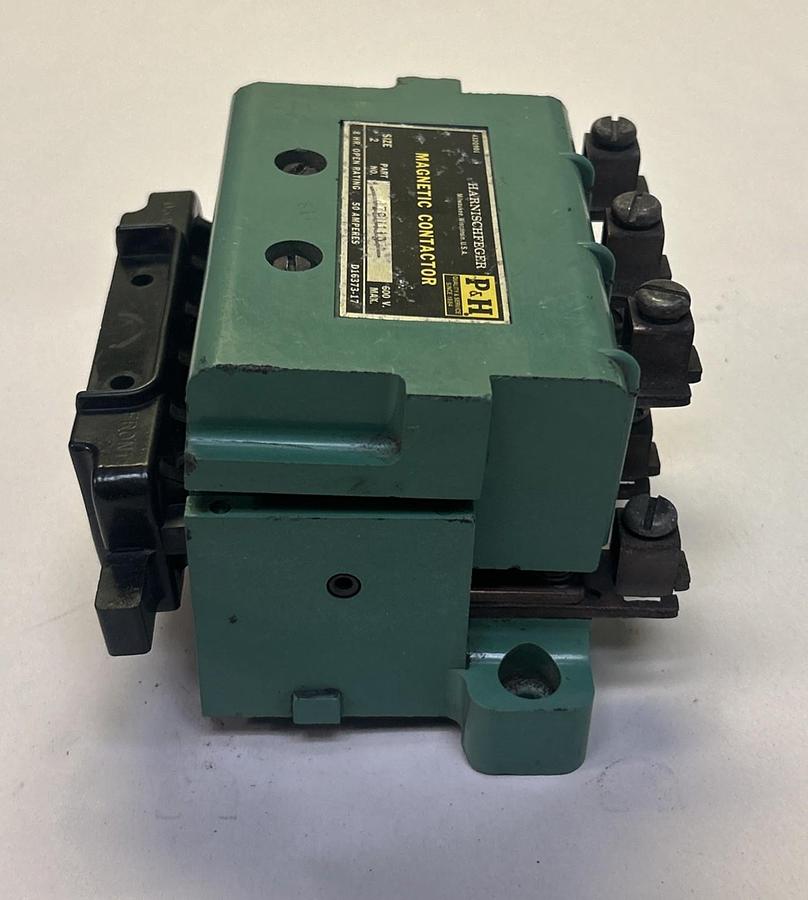 Used P&H,479U11D1,MAGNETIC CONTACTOR SIZE 2 50AMP 600V