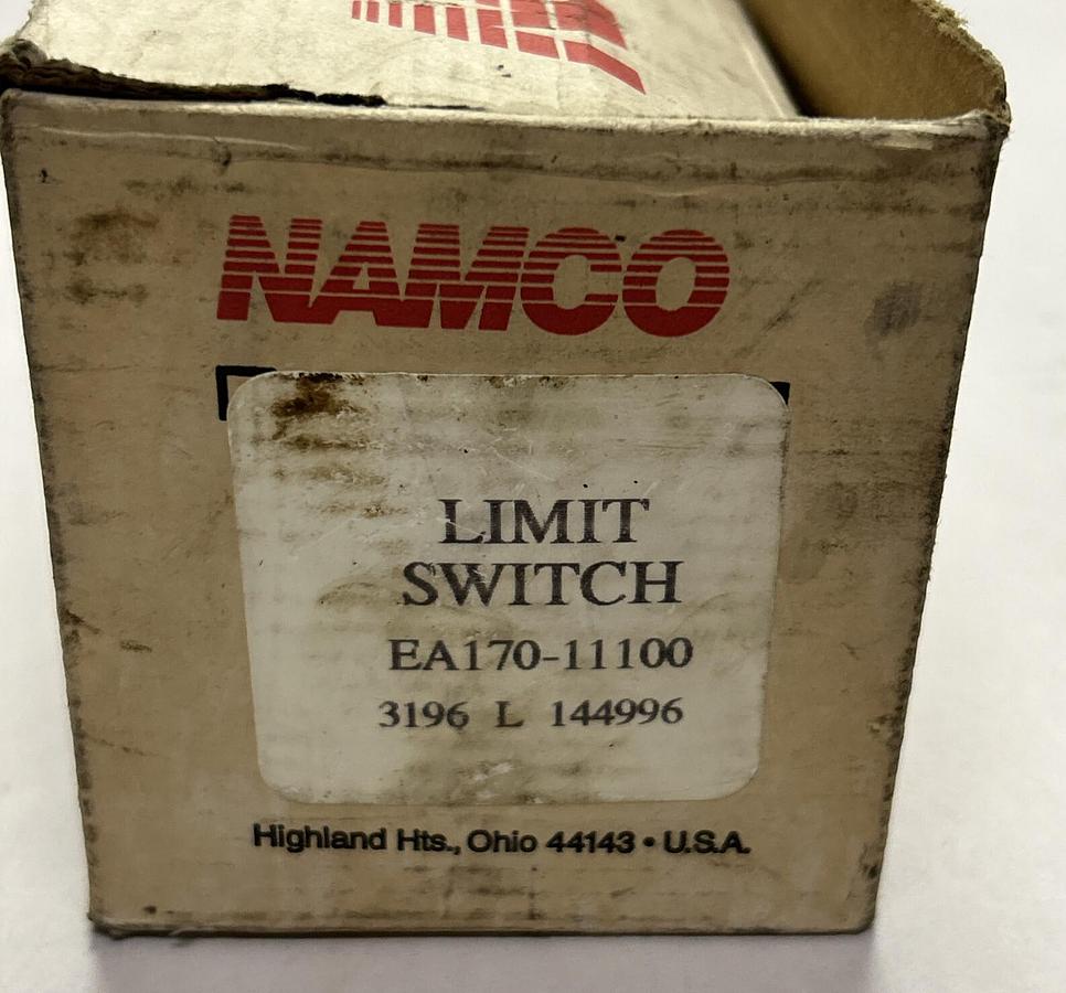 NAMCO,EA170-11100,LIMIT SWITCH MISSSING FACE PLATE