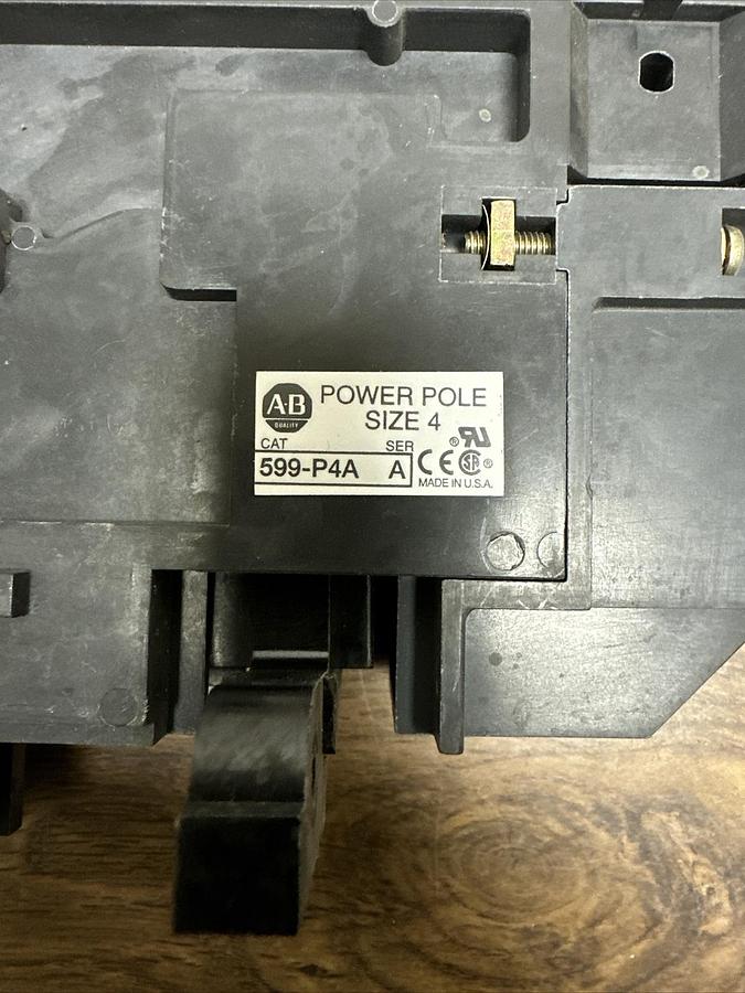 Used Allen Bradley,599-P4A,Power Pole Size 4