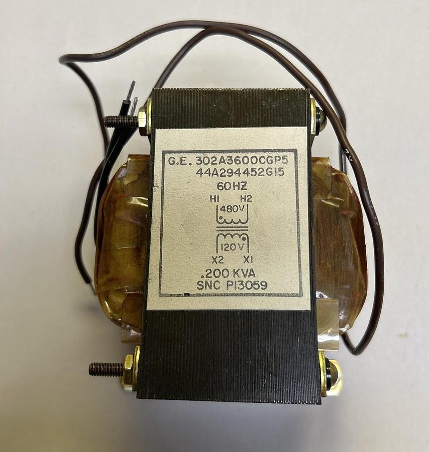 Used GENERAL ELECTRIC,302A3600CGP5,TRANSFORMER .200KVA 60HZ