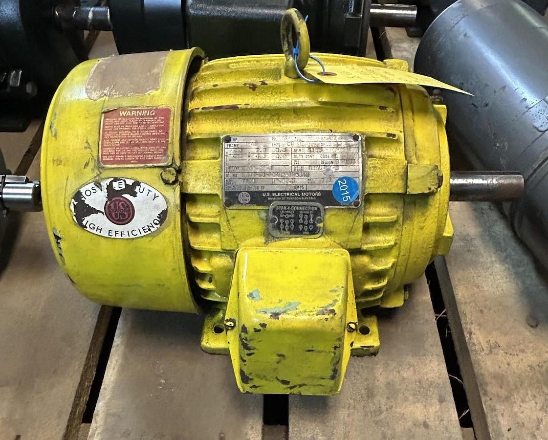 Used US MOTORS,E393-50-P04N288R034M,MOTOR 2HP 230/460V 1155RPM 3PH 184T FRAME