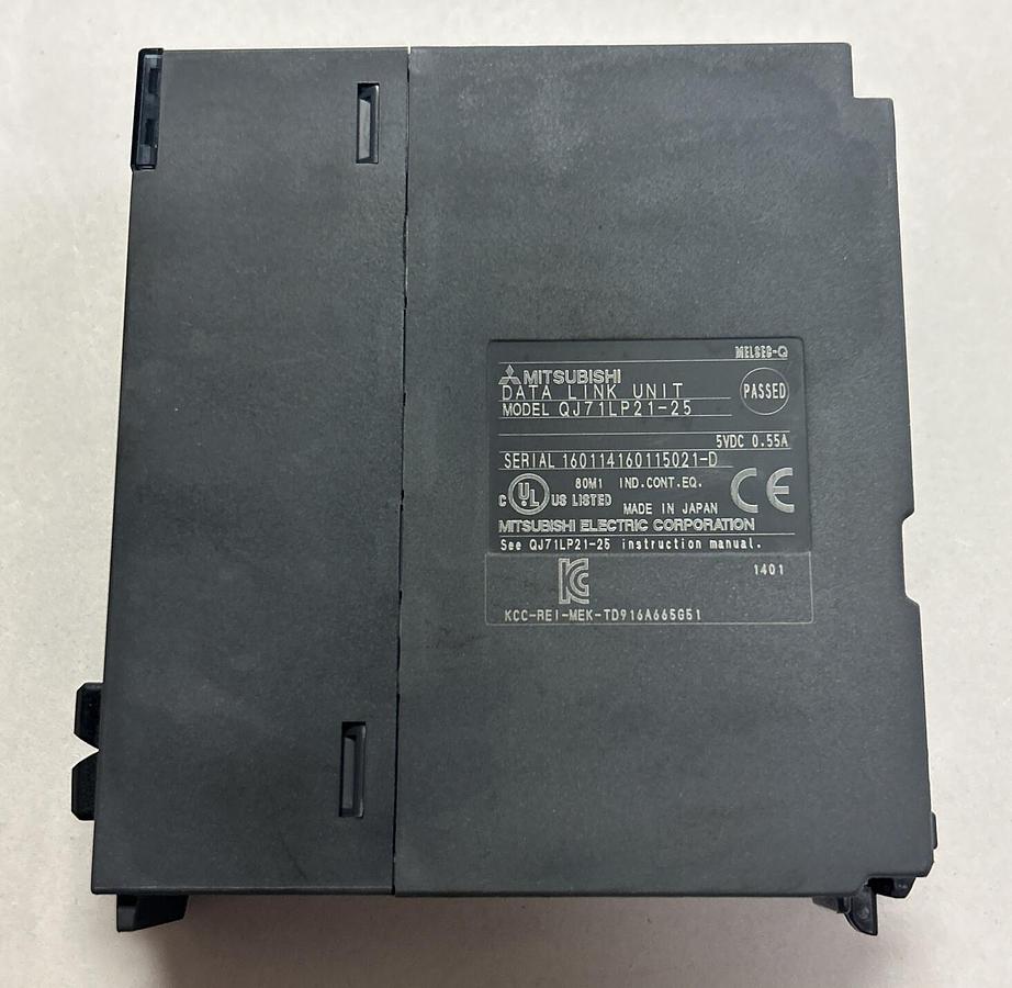 Used MITSUBISHI,QJ71LP21-25,PROGRAMMABLE CONTROLLER