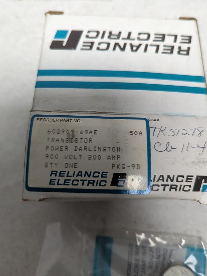 RELIANCE ELECTRIC,602909-69AE,TRANSISTOR 900V 200AMP NEW