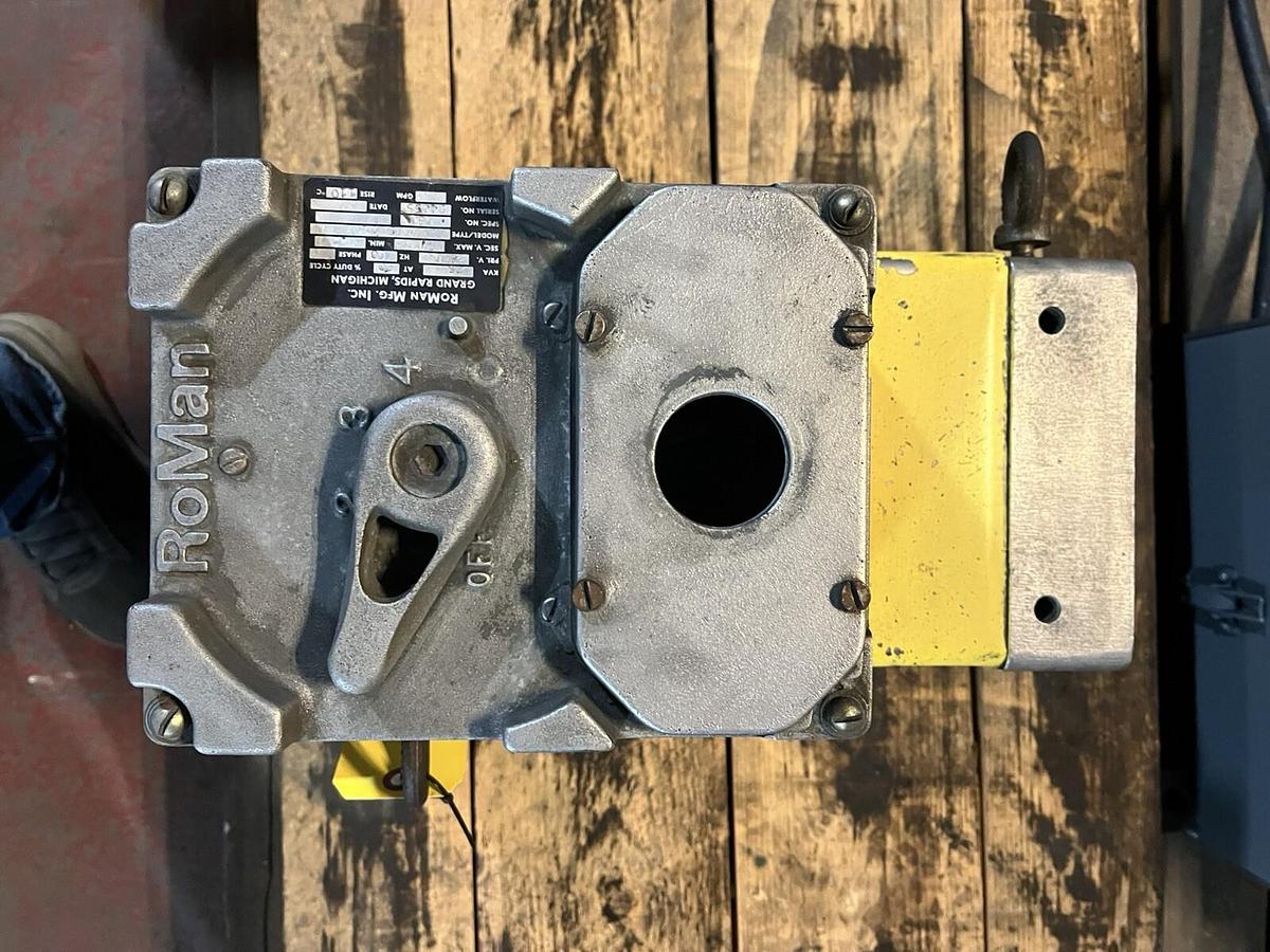 Used ROMAN,35KVA,WELDING WELD TRANSFORMER 440V 60hz 1PH