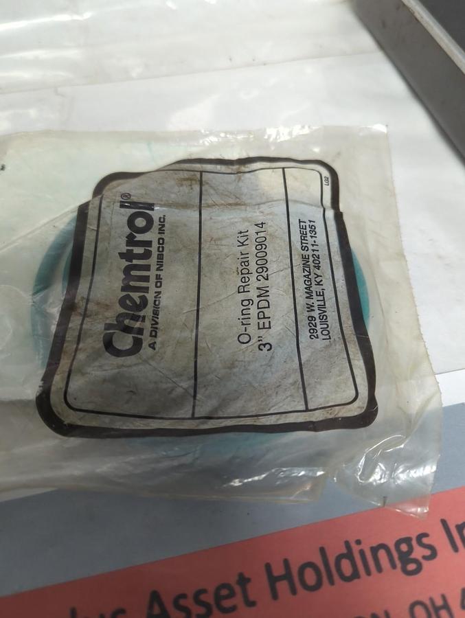 CHEMTROL,29009014,O-RING REPAIR KIT 3 INCH EPDM NOS