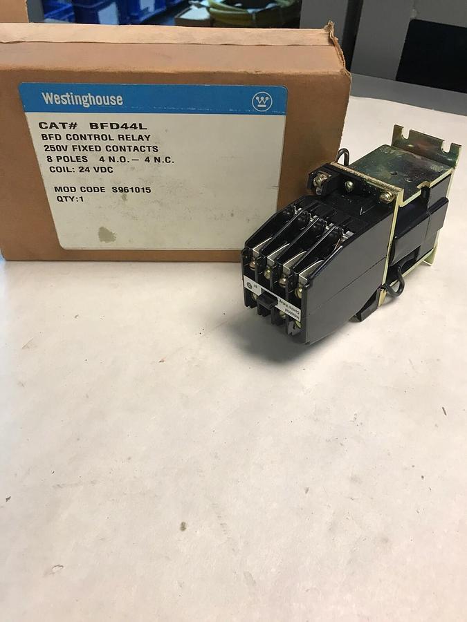 Westinghouse,BFD44L,Control Relay