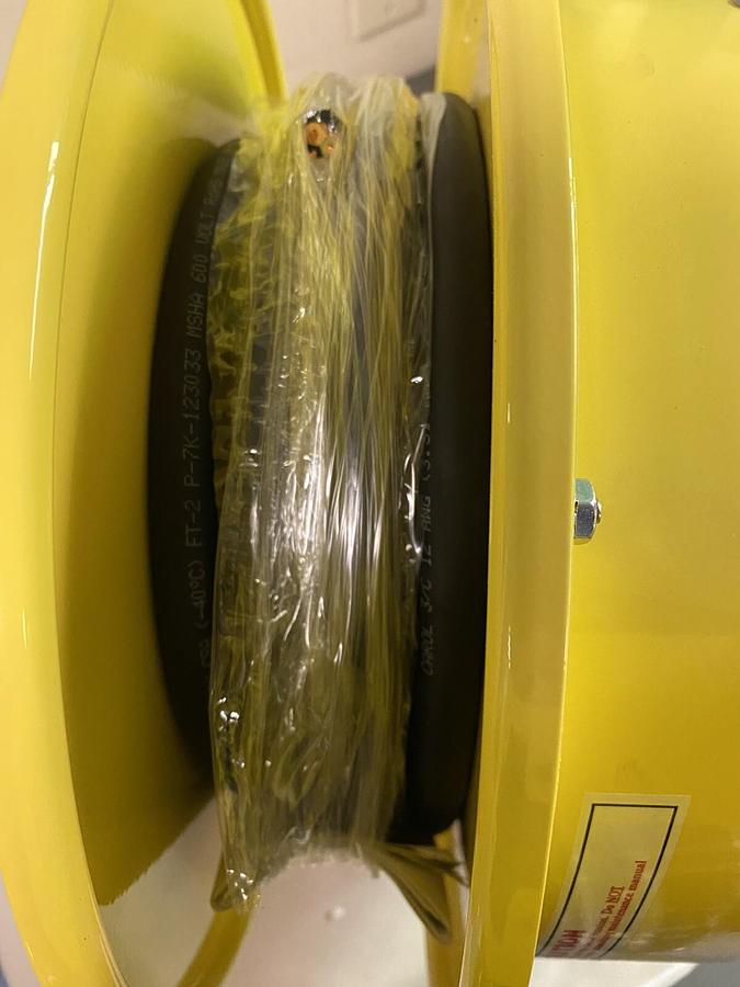 Used CONDUCTIX WAMPLER,142120302011,CABLE REEL 20 FT600V 20A SOW-A 12/3