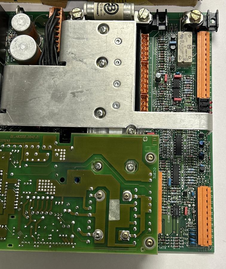 Used SIEMENS,6SC6-100-0GA12,POWER SUPPLY BOARD
