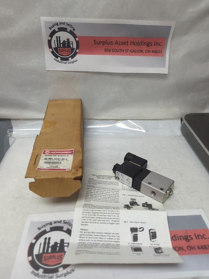 NORGREN,2630670E-016N-G,PNEUMATIC SOLENOID VALVE NOS