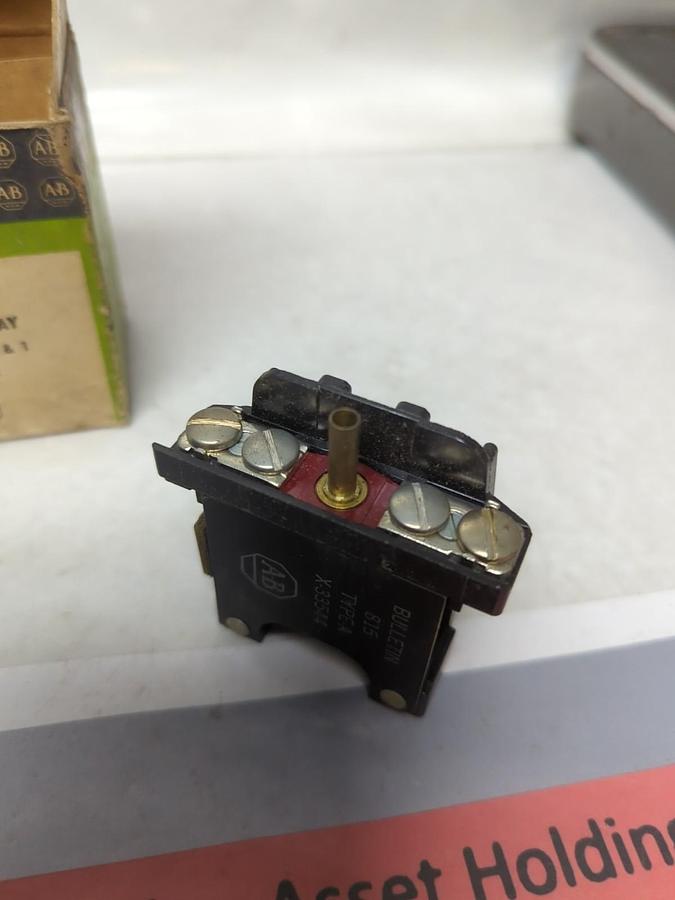 ALLEN-BRADLEY,X-33544,R.H. OVERLOAD RELAY BUL. 609 SIZE 0&1 NOS