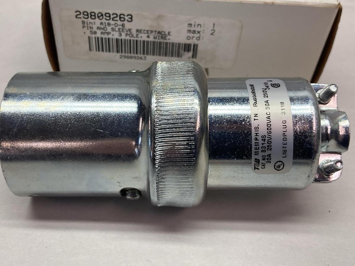 Thomas & Betts ABB,8314S,Plug