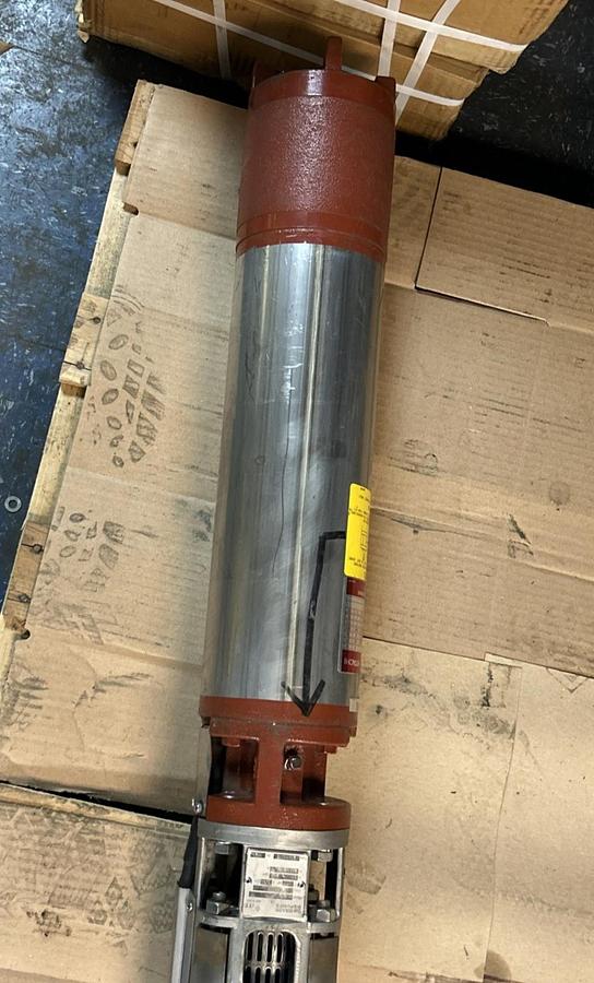Used GOULD,160L10,STAINLESS STEEL SUBMERSIBLE PUMP 10HP 3450RPM 50-240GPM 230/460V