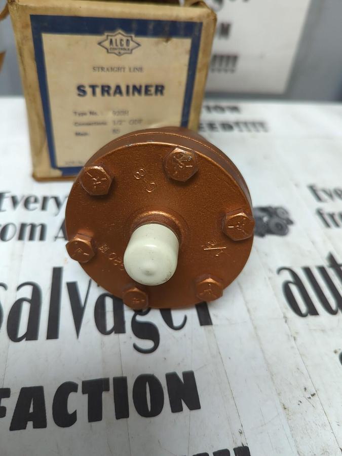 ALCO,920H,1/2 INCH ODF STRAIGHT-LINE STRAINER 80 MESH NOS