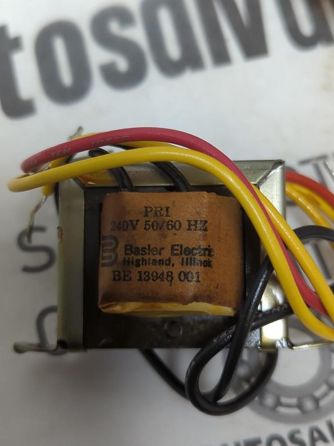 BASLER ELECTRIC,BE 13948-001,TRANSFORMER 240V 50/60HZ NOS