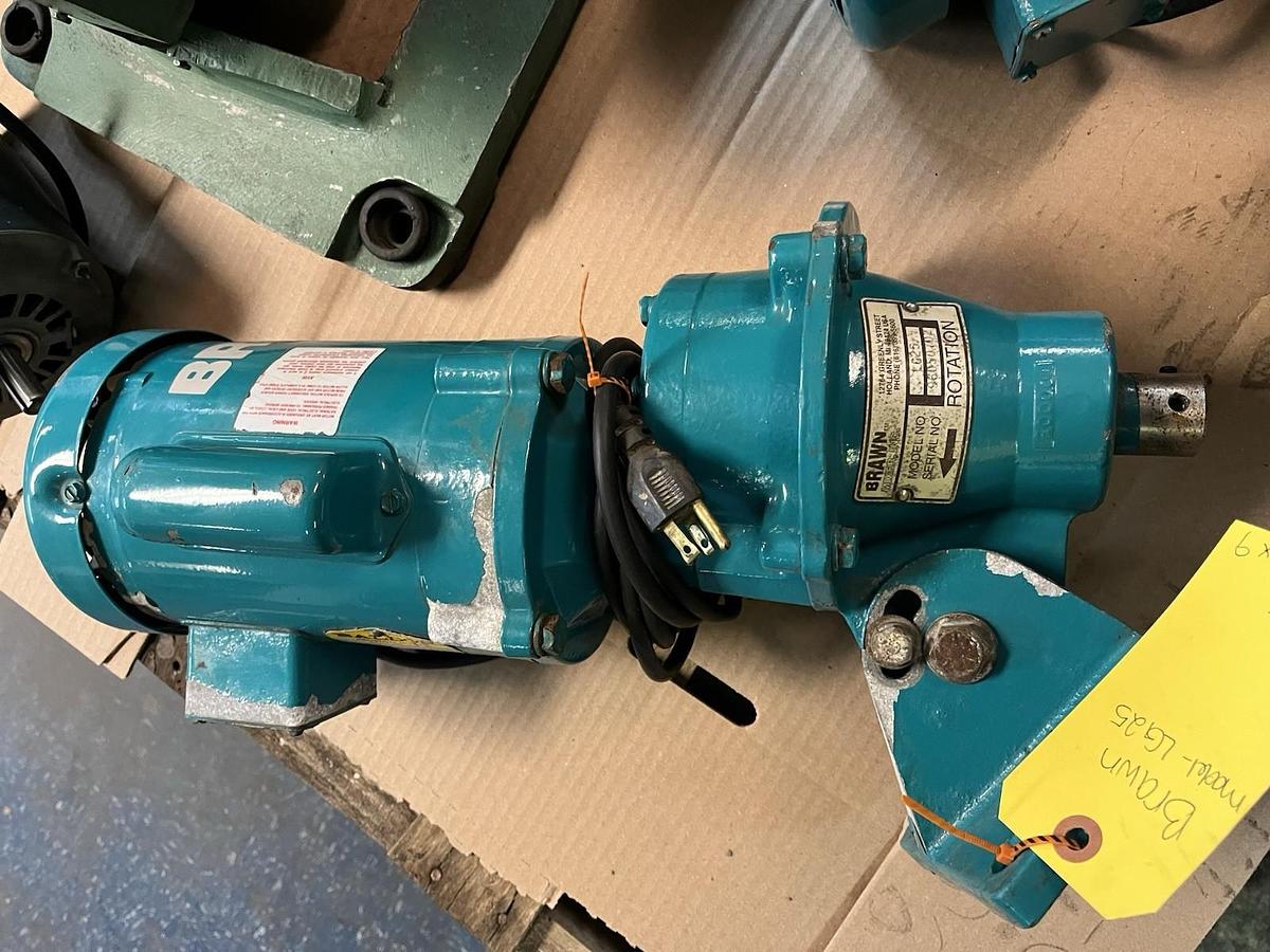 Used BRAWN,LG25,MIXER 1/4HP 1PH
