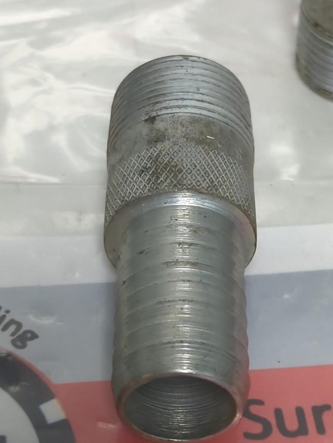 Used DIXON,STC-10,KING COMBINATION 1 INCH HOSE FITTING LOT OF 2 PRE-OWNED