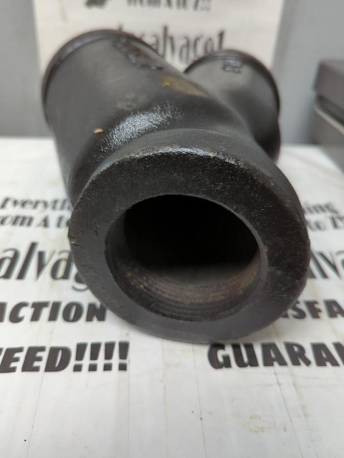 MUELLER,11-J 2-1/2,CAST IRON Y STRAINER 250 SWP NOS