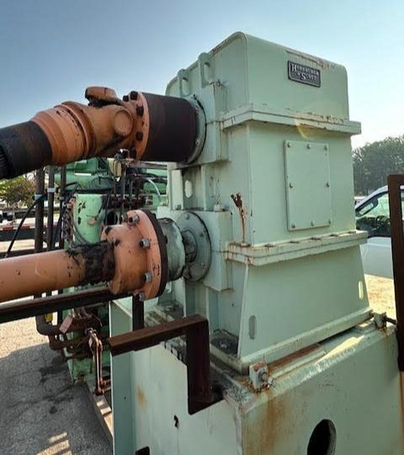 Used Horsburgh & Scott,Mark II Helical Speed Reducer 121:1 Ratio 15HP