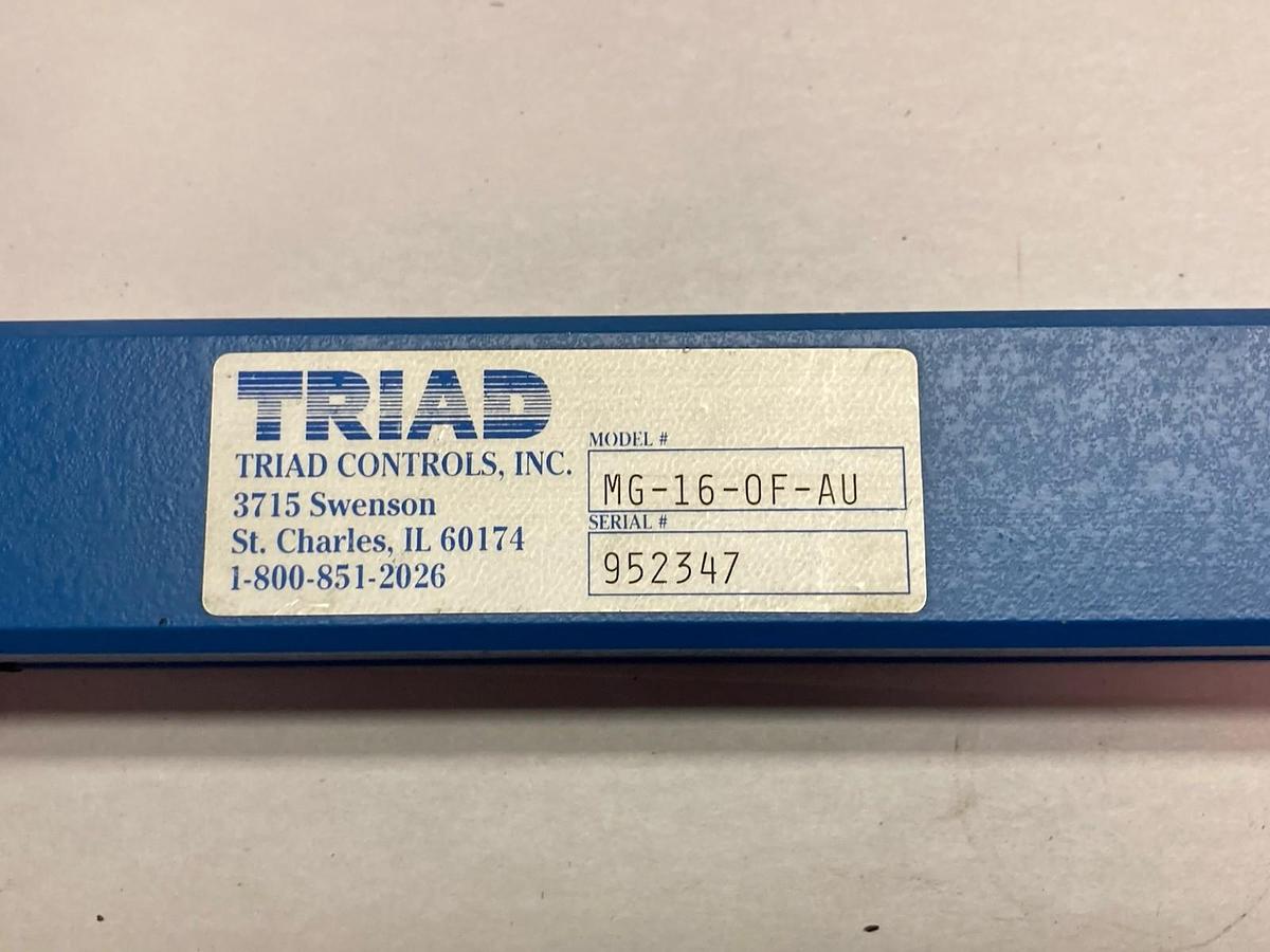 Used Triad,Model MG-16-0F-AU,Microguard Emitter/Reciever