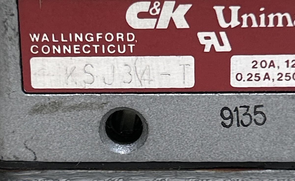 Used UNIMAX,KSJ34-T,LIMIT SWITCH