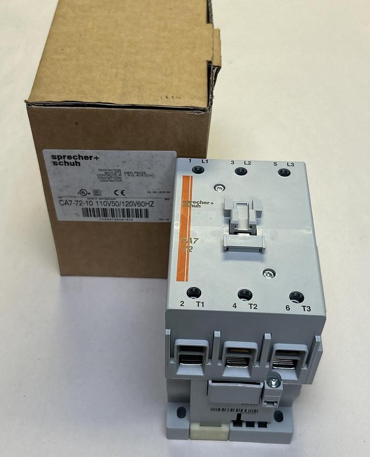 Used SPRECHER & SCHUH,CA7-72-10-120,CONTACTOR NEW