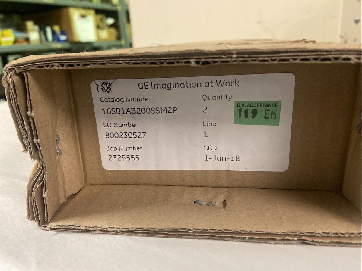 Used General Electric GE,16SB1AB200SSM2P,Rotary Switch