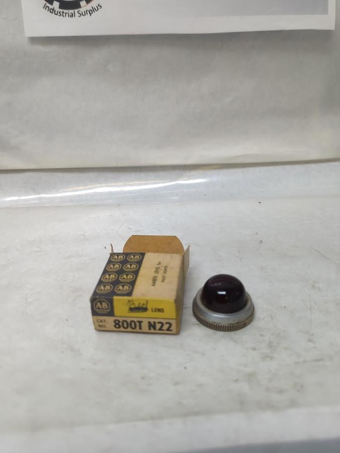 ALLEN BRADLEY,800T N22,RED LENS NOS