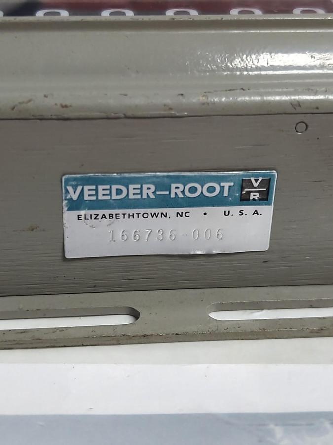 Used VEEDER ROOT,166736-006,SIX DIGIT COUNTER PRE-OWNED