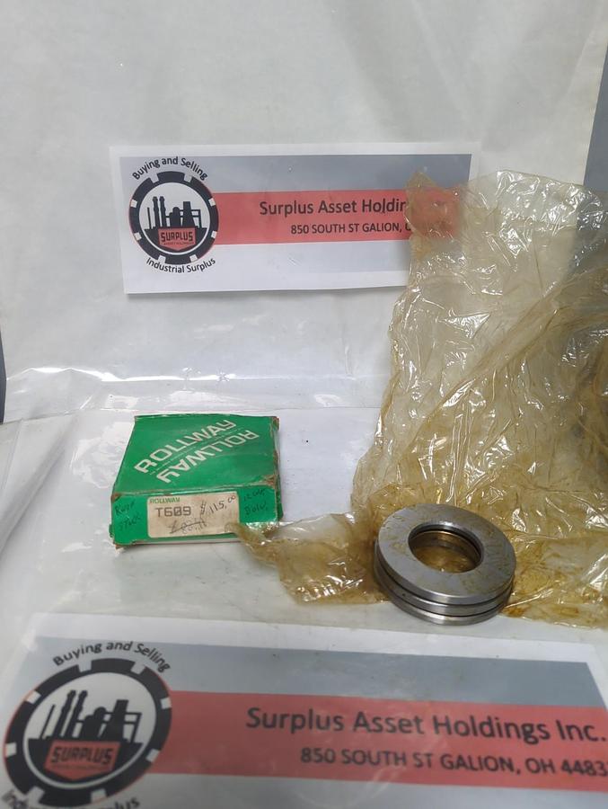 ROLLWAY,7609,THRUST ROLLER BEARING NOS