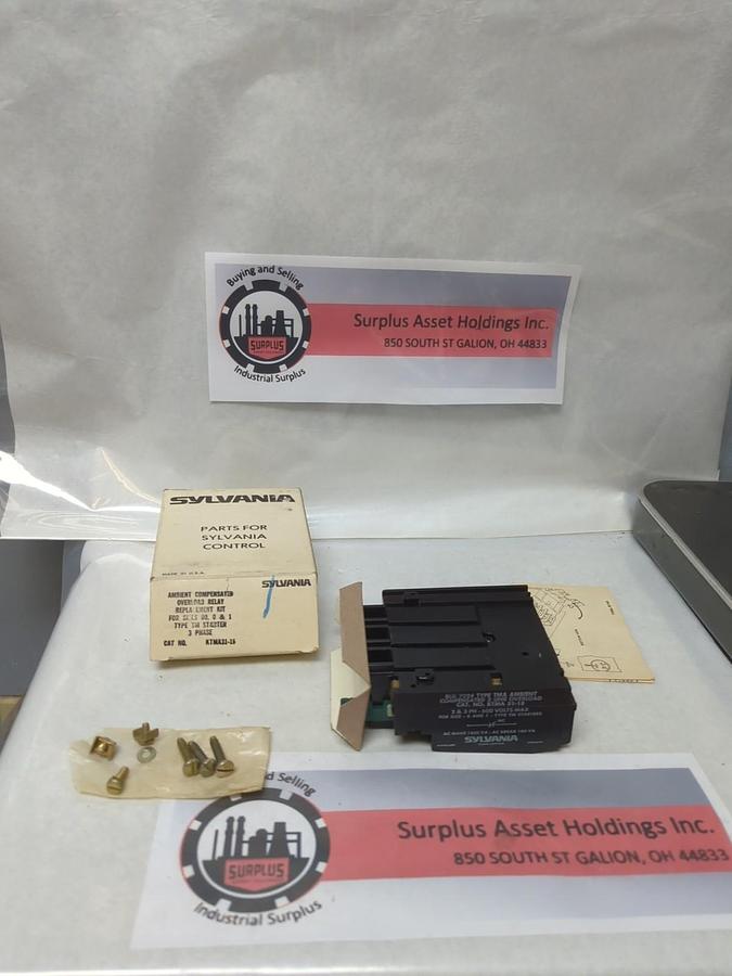 SYLVANIA,KTMA31-15,AMBIENT COMPENSATED OVERLOAD RELAY REPLACEMENT KIT NOS