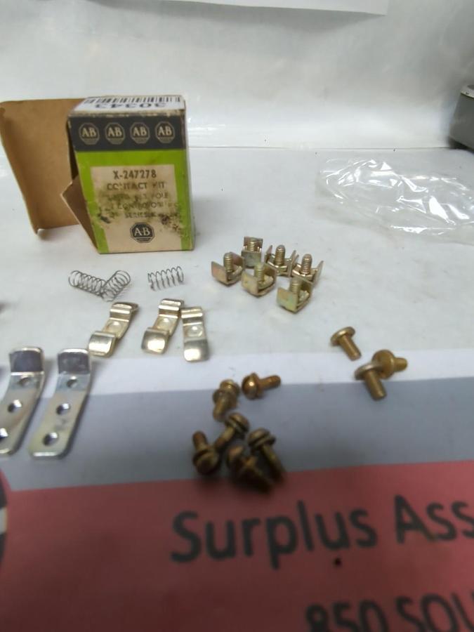 ALLEN-BRADLEY,X-247278,CONTACT KIT 3-POLE NOS