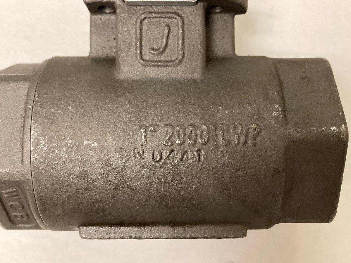 Jamesbury,NA,1 INCH High Vacuum Valve 2000CWP