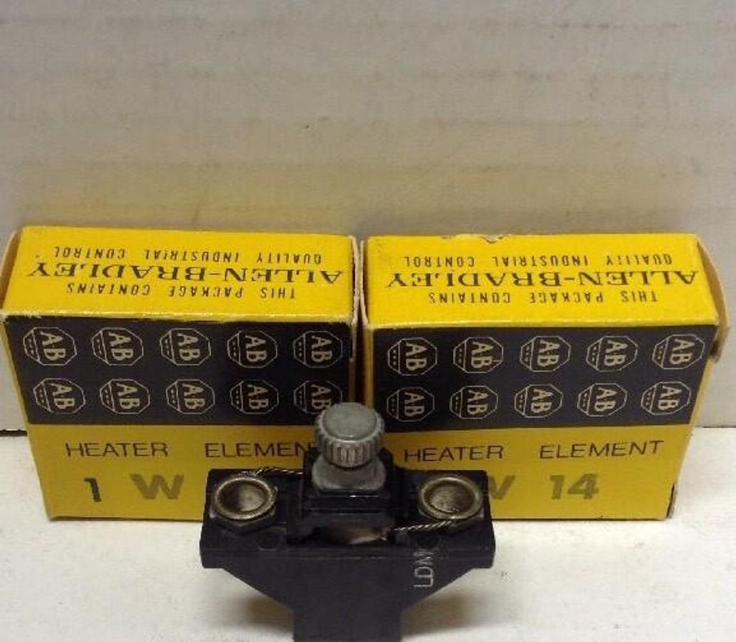 Allen Bradley,W14,Heater Element Lot of 2