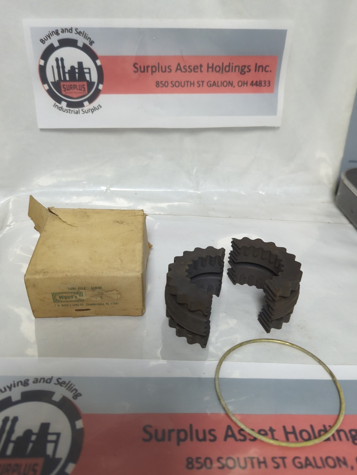 TB WOOD'S,#5,SUREFLEX COUPLING NOS