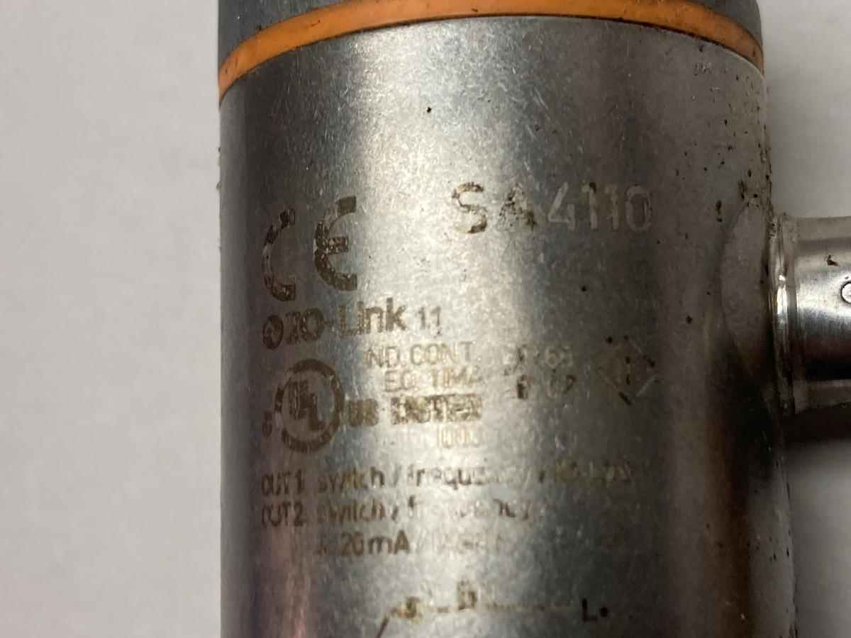 Used Ifm Electronic,SA4110 SAEXXXXBFRKG/US-100,Flow Sensor