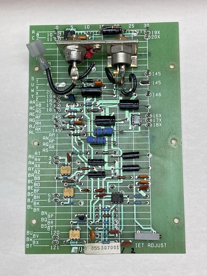 Used Reliance,055307001,Control Circuit Board 150Hp 460V