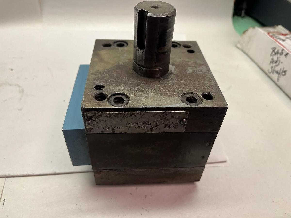 Used MICROMATIC ROTAC,MPJ3-22VOIL,HYDRAULIC ROTARY ACTUATOR