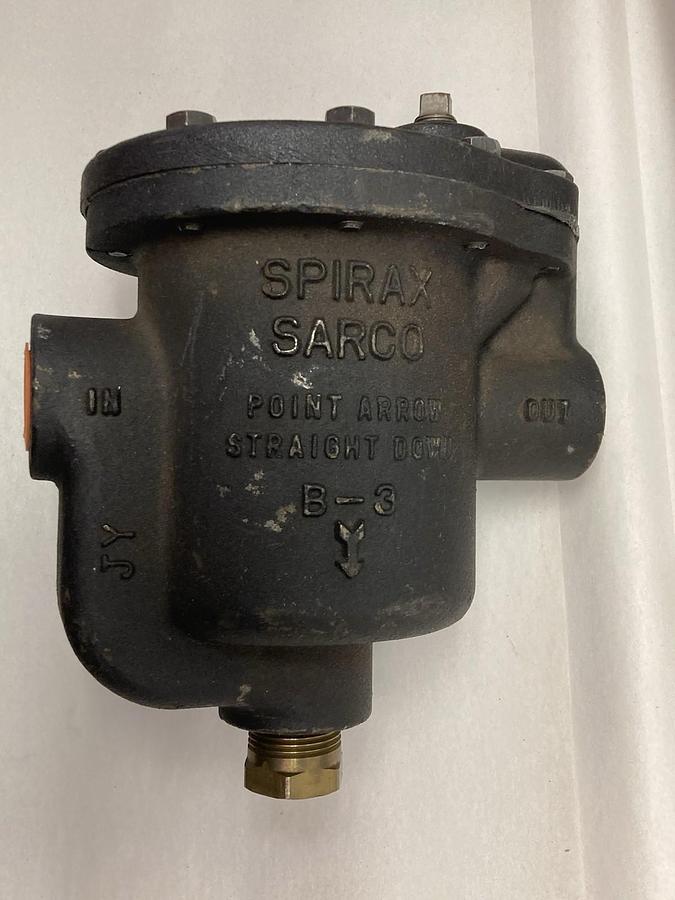 Used Spirax Sarco,B3-75,Steam Trap Cast Iron 62795 75PSIG 3/4 Inch