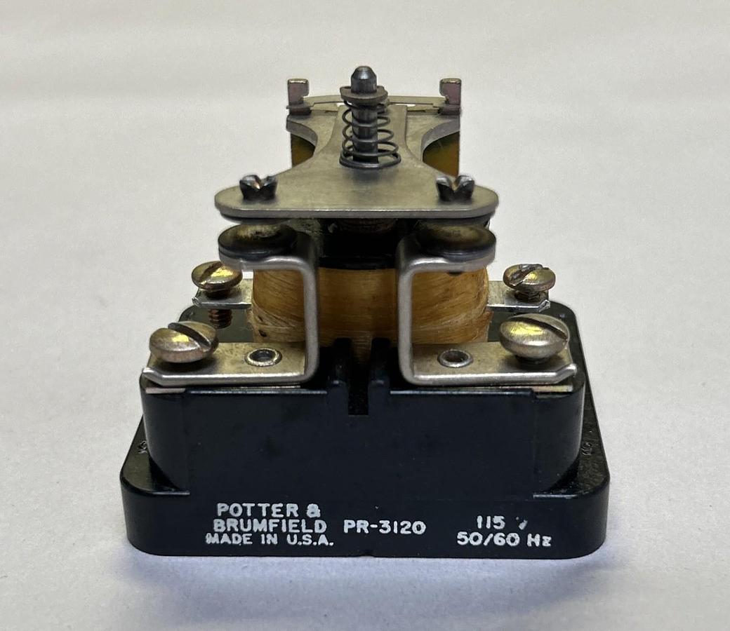 Used POTTER & BRUMFIELD,PR-3120,RELAY