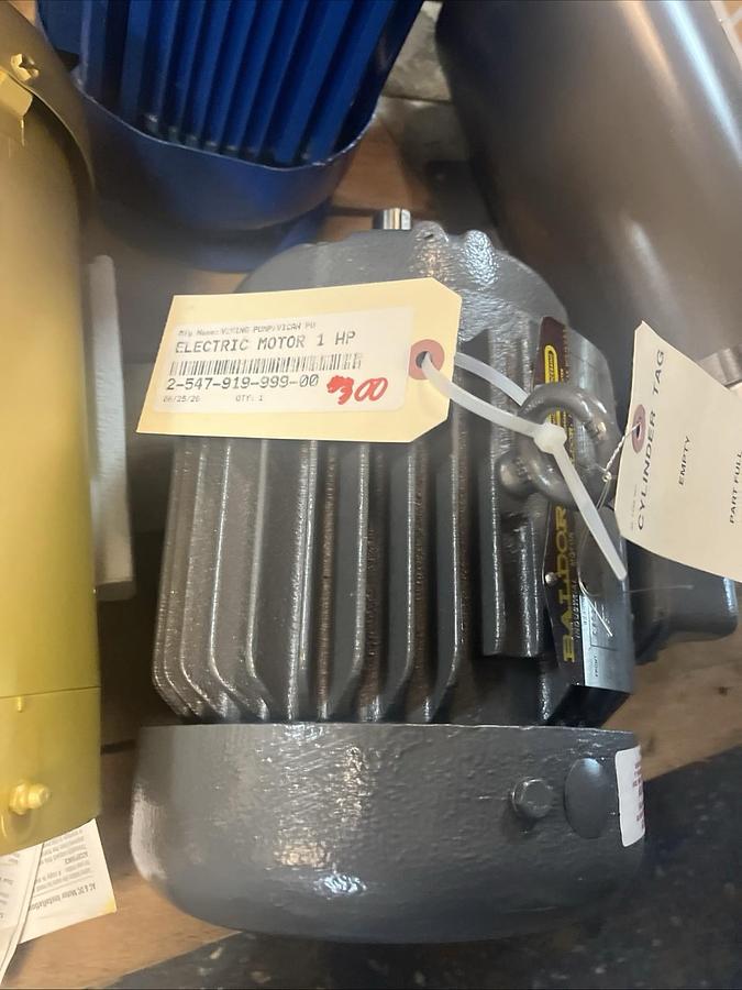 BALDOR,CP3532T,CHEMICAL PROCESSING MOTOR 1HP 208-230/460V 3PH 1140RPM 145T