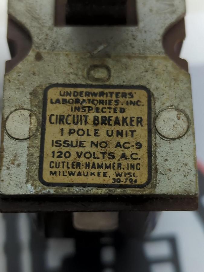 CUTLER-HAMMER,120A A,SINGLE POLE ADD ON UNIT LOT OF 2 NOS