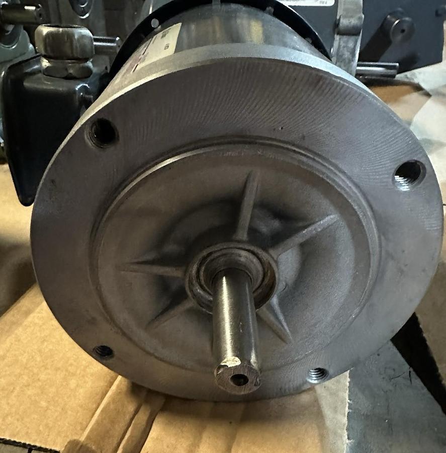 Used GE,5K43MG6490,1 HP 1725 RPM 3 PH 208-230/460V AC Motor